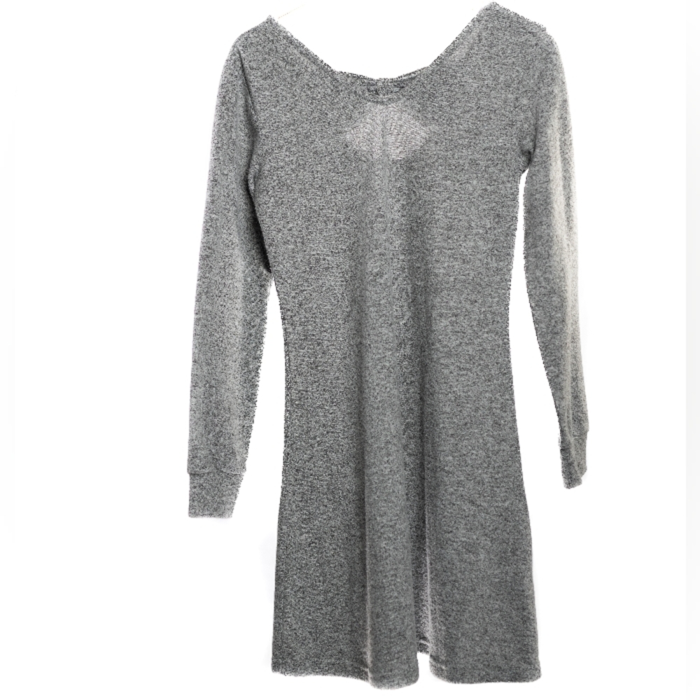 COPY - Maurices Grey Cozy Sweater Dress with back bow! Size S - your new favori…